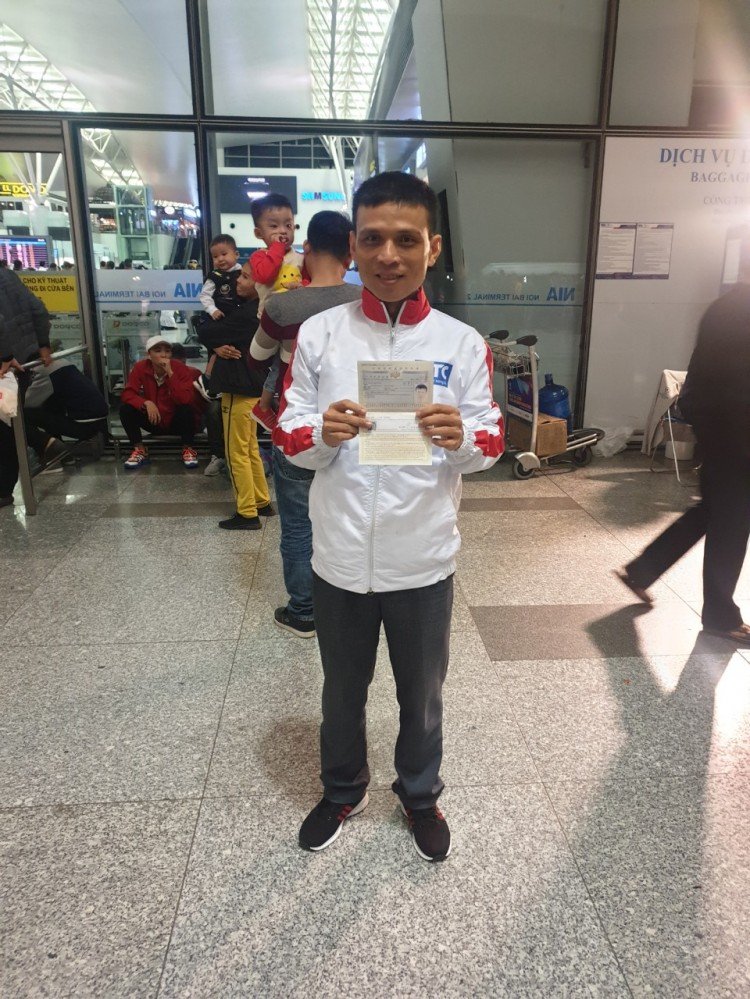 KỸ SƯ CƠ KHÍ XUẤT CẢNH NGÀY 19/12