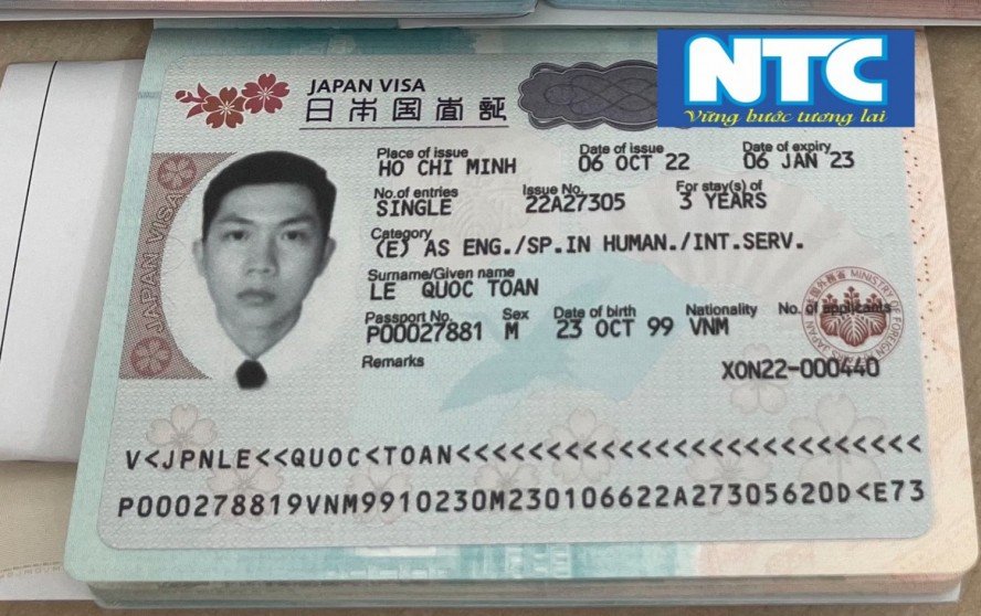 VISA KỸ SƯ NHẬT BẢN NTC