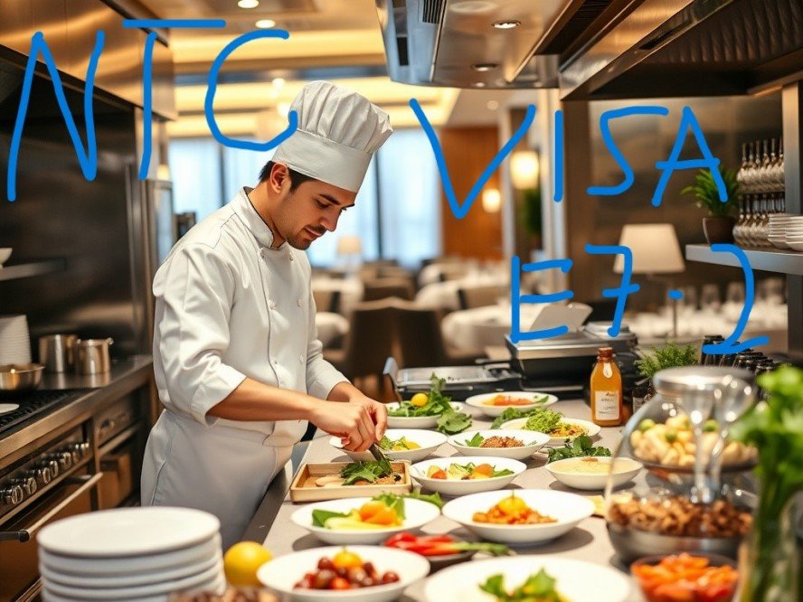 Quy trình tham gia đơn Đầu bếp Hàn Quốc Visa E7-2
