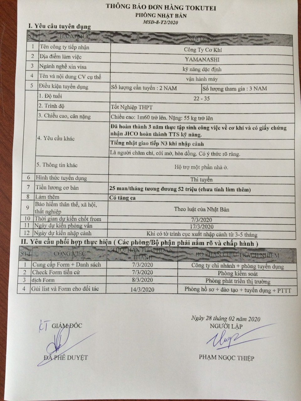 co khi dac dinh 3000