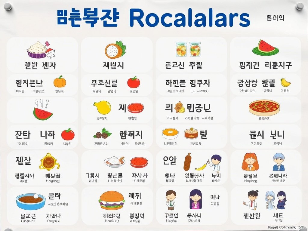 [1001+từ vựng tiếng Hàn]  theo chủ đề thông dụng nhất